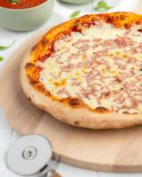 Ma minute pizza-jambon fromage fond tomate-5